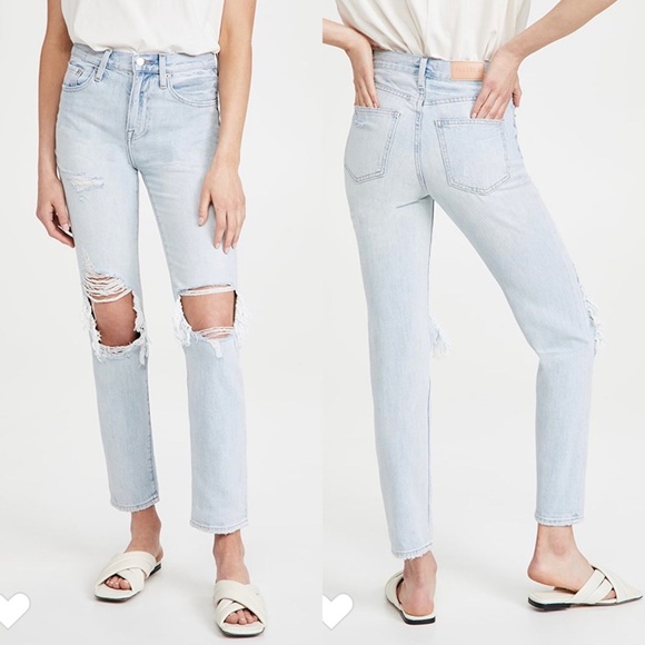 NWT $138 Pistola Denim Presley High Rise Jeans in Normandie Size 25 Revolve